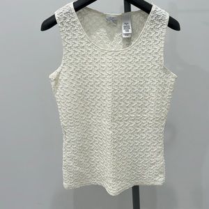 Cream color, blouse.